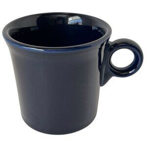Vtg Fiesta Dark Blue Coffee Mug O Ring USA Homer Laughlin HLC Replacement Cup